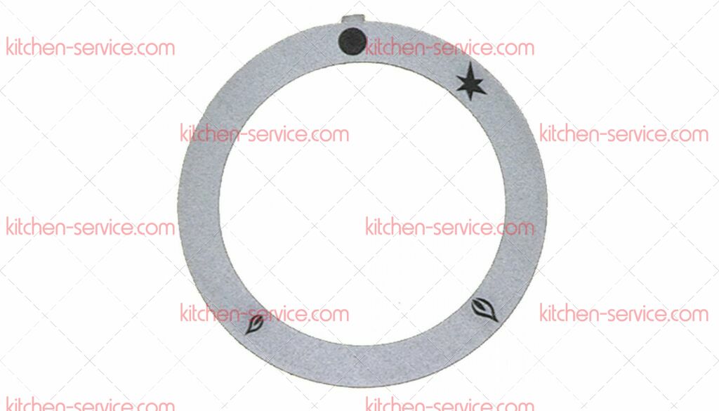 Маркировка регулировочной ручки для KUPPERSBUSCH (141104) Маркировка регулировочной ручки для KUPPERSBUSCH (141104)