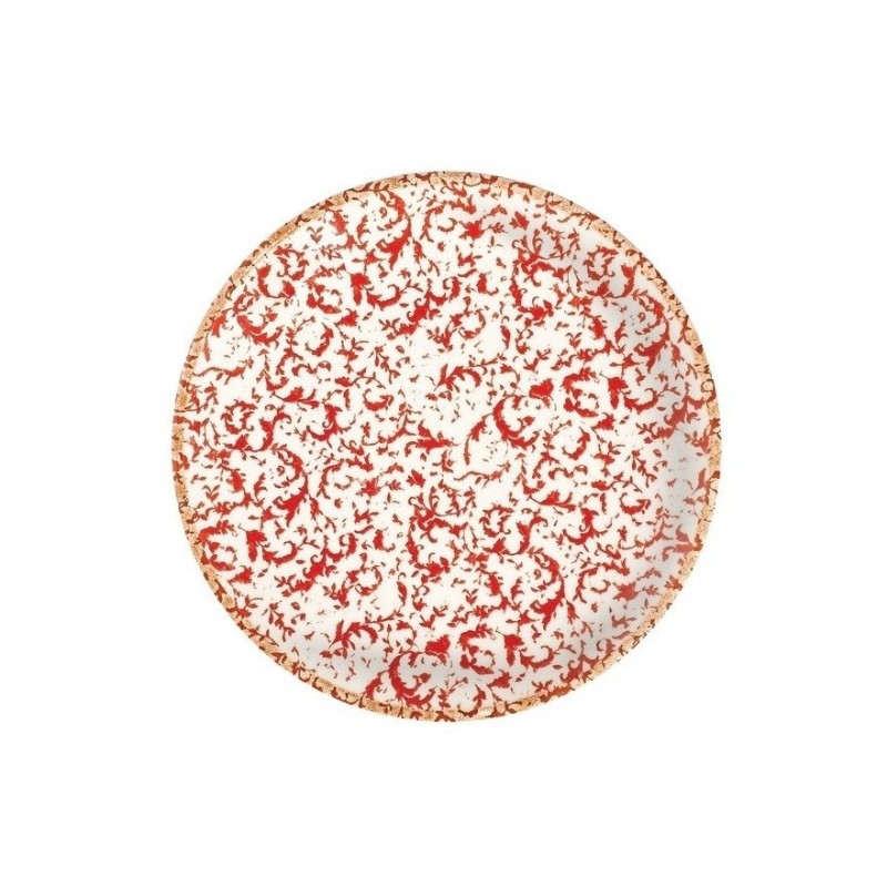 Тарелка 23см Venecia Maroon ID Fine Тарелка 23см Venecia Maroon ID Fine