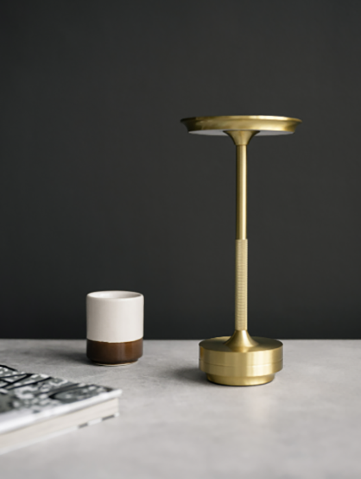 Лампа настольная 27,5 см, 3 цвета, золотая LED HIGH-TECH MGline Лампа настольная 27,5 см, 3 цвета, золотая LED HIGH-TECH MGline