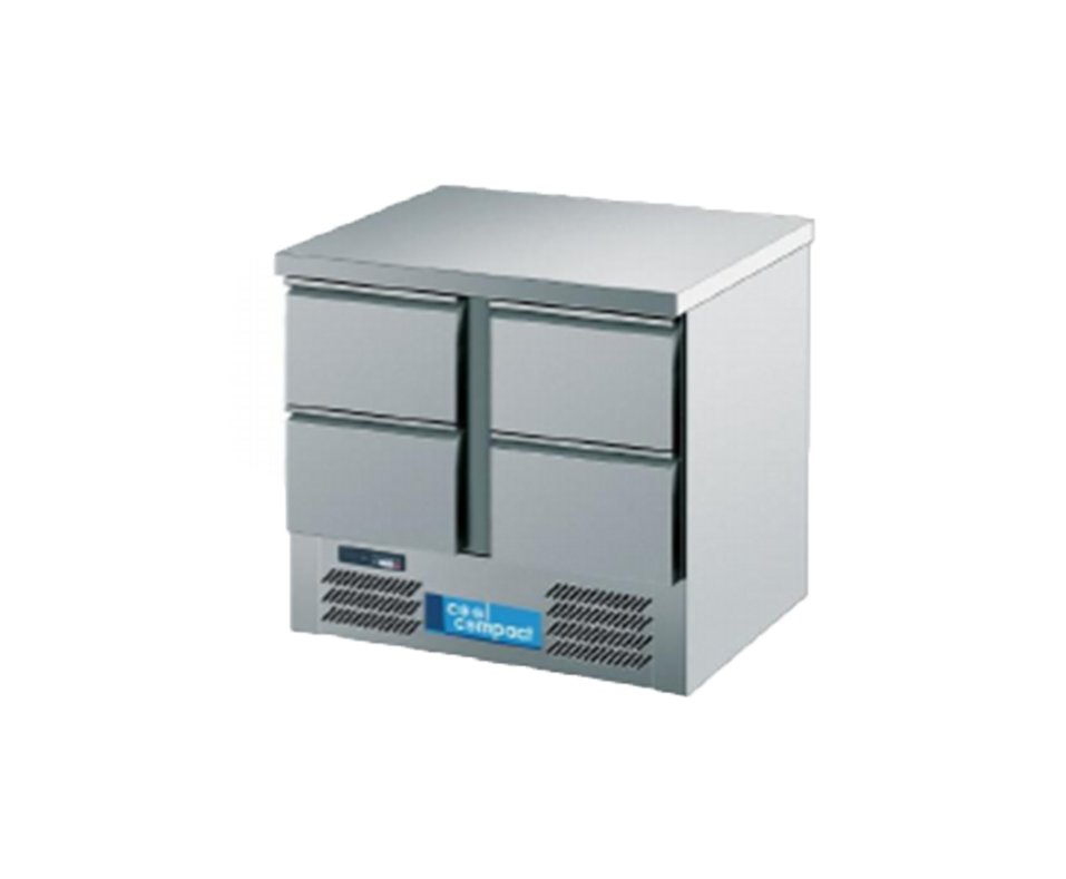 Стол среднетемпературный KT95-4 GN 1/1 COOL COMPACT Стол среднетемпературный KT95-4 GN 1/1 COOL COMPACT