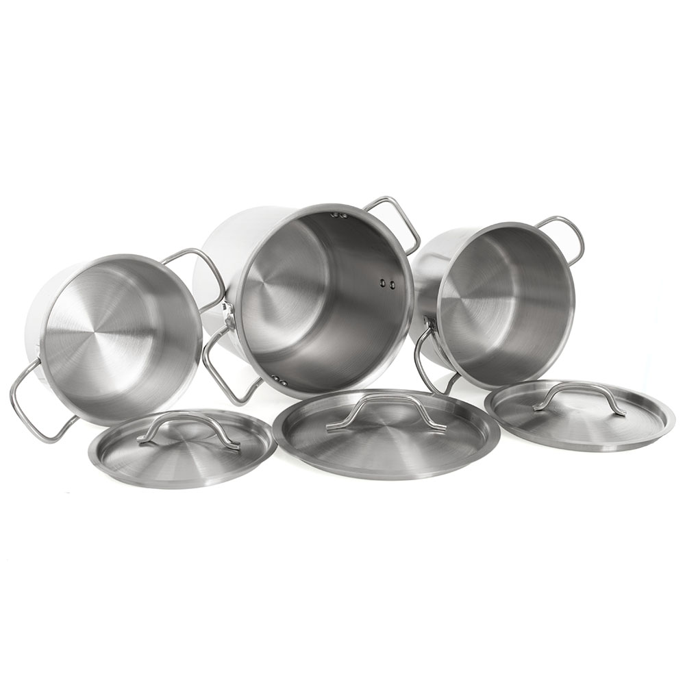 Кастрюли Магия вкуса набор посуды 2,0+2,7+6,0 FOODATLAS Кастрюли Магия вкуса набор посуды 2,0+2,7+6,0 FOODATLAS