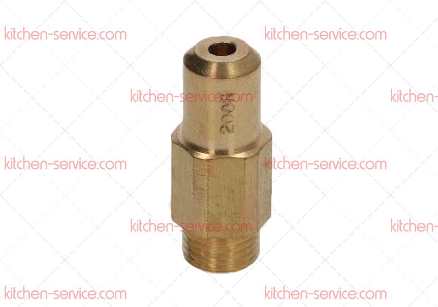 Жиклер газовый 2,00R мм для печи (5091604) Жиклер газовый 2,00R мм для печи (5091604)