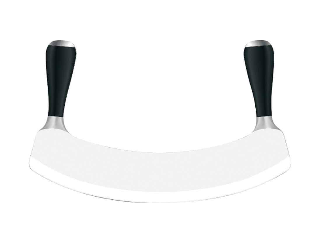 Нож для шинковки 260 мм двойной полукруглый PINTINOX (741000EB) Нож для шинковки 260 мм двойной полукруглый PINTINOX (741000EB)