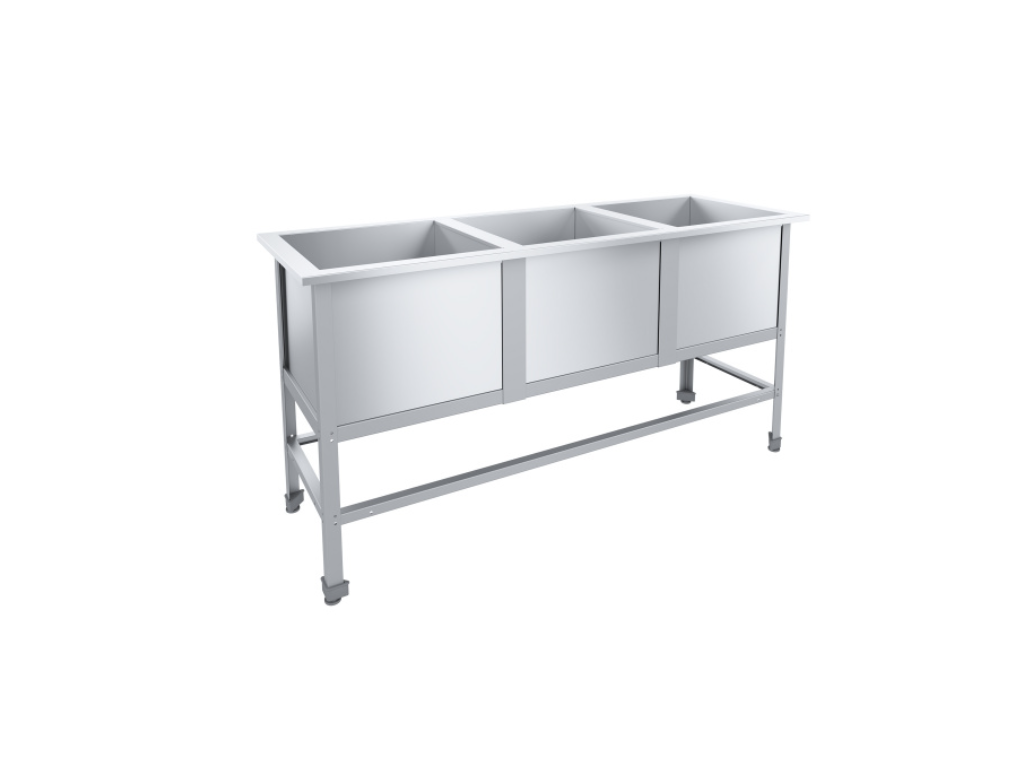 Ванна моечная 3 секции Эконом ЦК ВМО3-530ЭЦК-М ПИЩЕВЫЕ ТЕХНОЛОГИИ Ванна моечная 3 секции Эконом ЦК ВМО3-530ЭЦК-М ПИЩЕВЫЕ ТЕХНОЛОГИИ