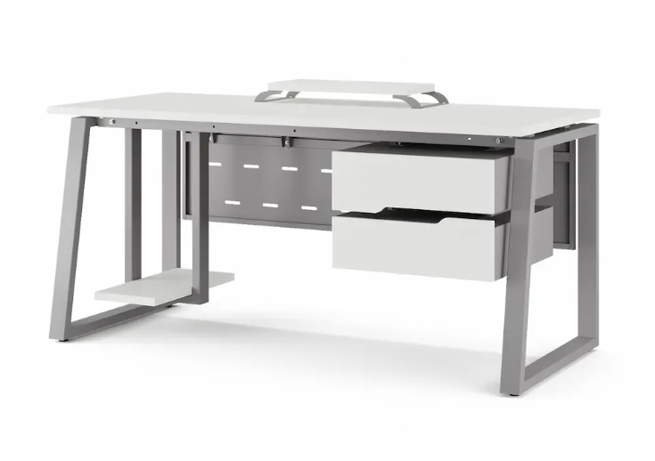 Стол офисный TS1 КОБОР 80/60 aluminum/premium Стол офисный TS1 КОБОР 80/60 aluminum/premium