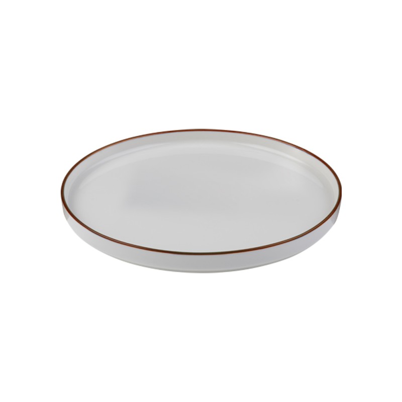 Тарелка с бортом 25,5см Modest Brown ID Fine Тарелка с бортом 25,5см Modest Brown ID Fine