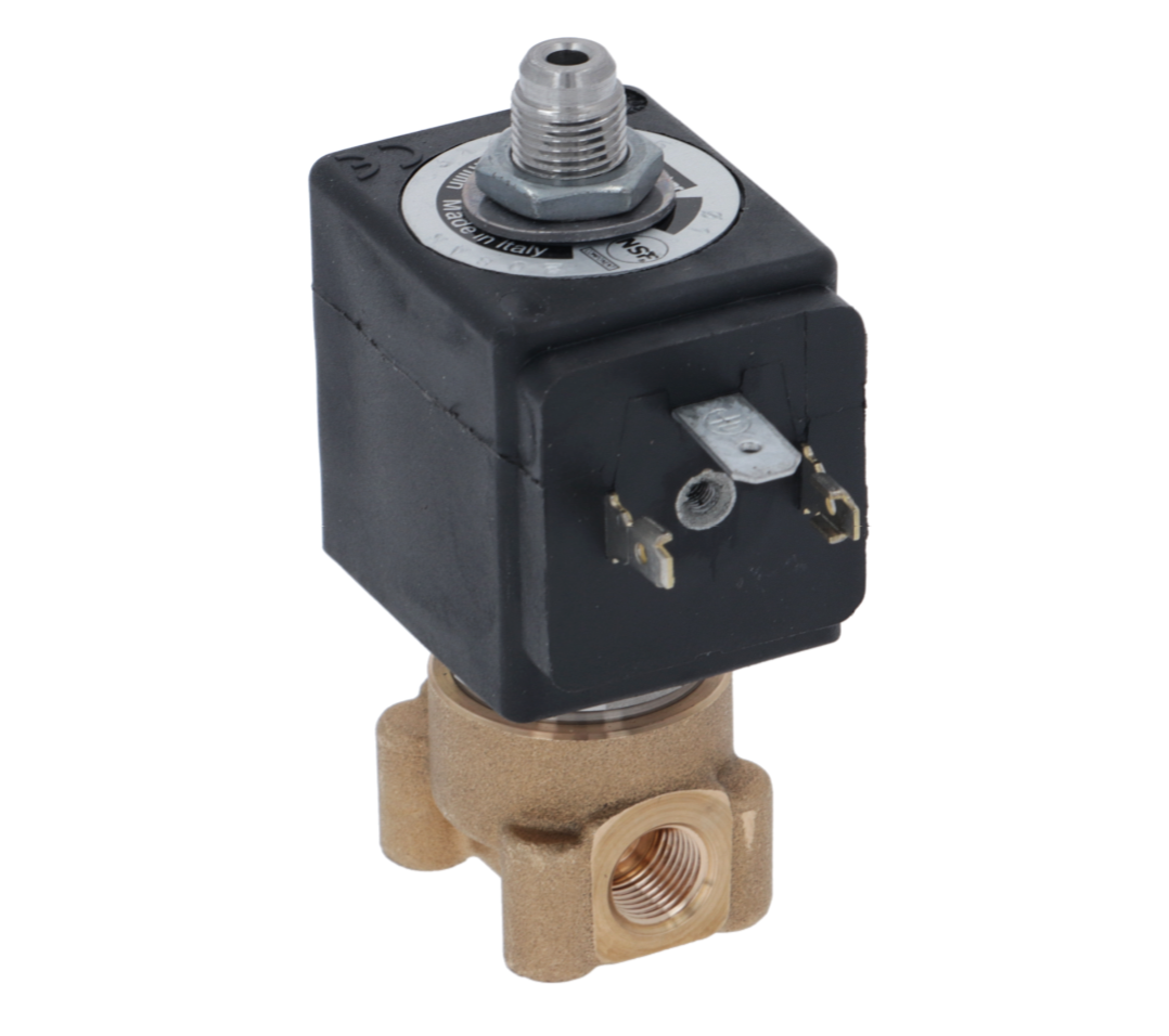 Клапан электромагнитный трехходовой FMF1/8 для Armonia Soft Plus латунь CARIMALI (96.05511.00.23/96.00605) Клапан электромагнитный трехходовой FMF1/8 для Armonia Soft Plus латунь CARIMALI (96.05511.00.23/96.00605)