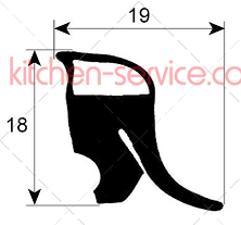 Уплотнение для ELECTROLUX (0K8159)