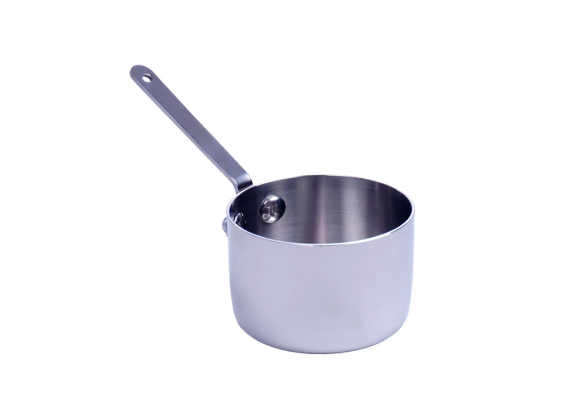 Кокотница 200 мл 80х45 мм нержавеющая сталь MGSTEEL Кокотница 200 мл 80х45 мм нержавеющая сталь MGSTEEL