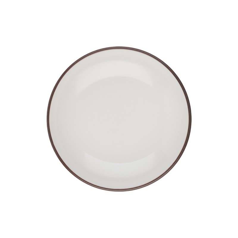 Тарелка глубокая 770мл Modest Brown ID Fine Тарелка глубокая 770мл Modest Brown ID Fine
