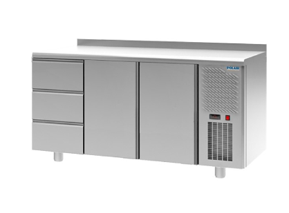 Стол холодильный TM3-300-G (с бортом) POLAIR Стол холодильный TM3-300-G (с бортом) POLAIR