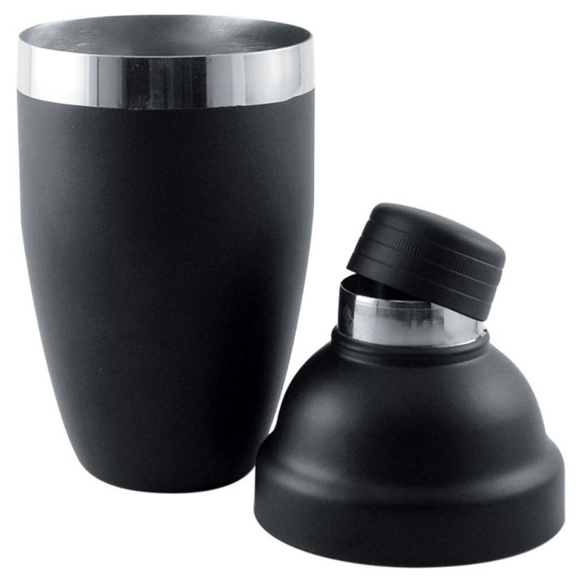 Шейкер 0,8 л черный, нержавеющая сталь с покрытием THE BARS Шейкер 0,8 л черный, нержавеющая сталь с покрытием THE BARS