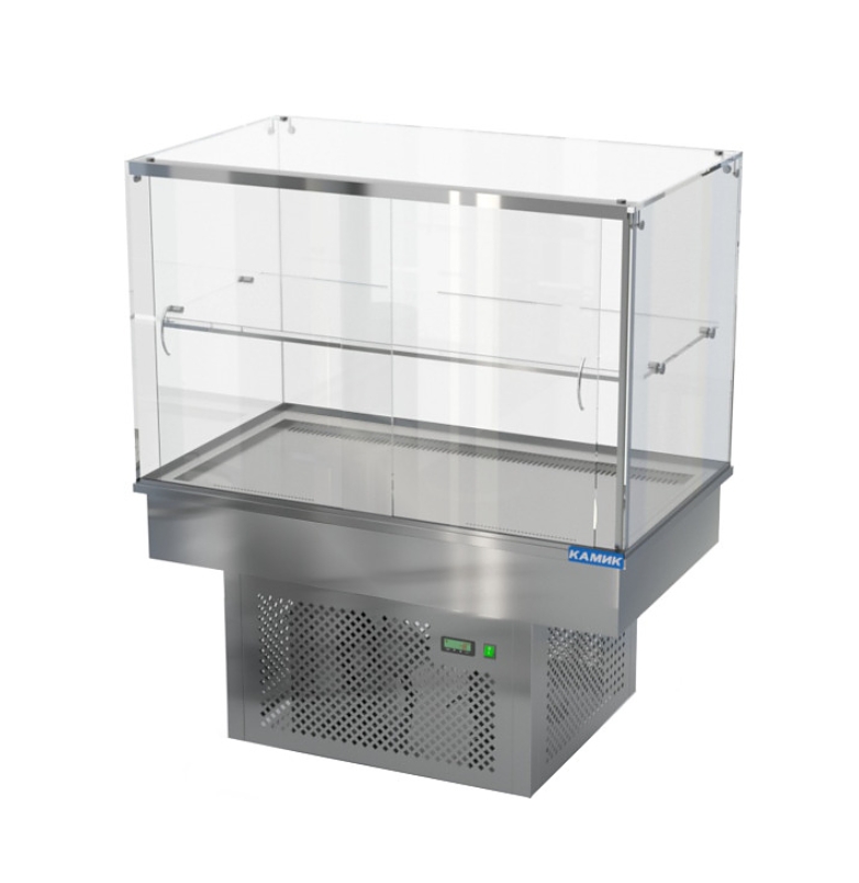 Витрина холодильная встраиваемая ВХ-341649 КАМИК Витрина холодильная встраиваемая ВХ-341649 КАМИК