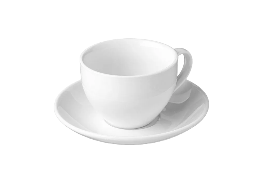 Пара чайная белый фарфор 200 мл KUNSTWERK (P7060308/9904102) Пара чайная белый фарфор 200 мл KUNSTWERK (P7060308/9904102)