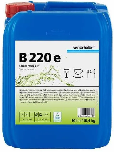 Ополаскиватель специальный B 220 E 10L WINTERHALTER Ополаскиватель специальный B 220 E 10L WINTERHALTER