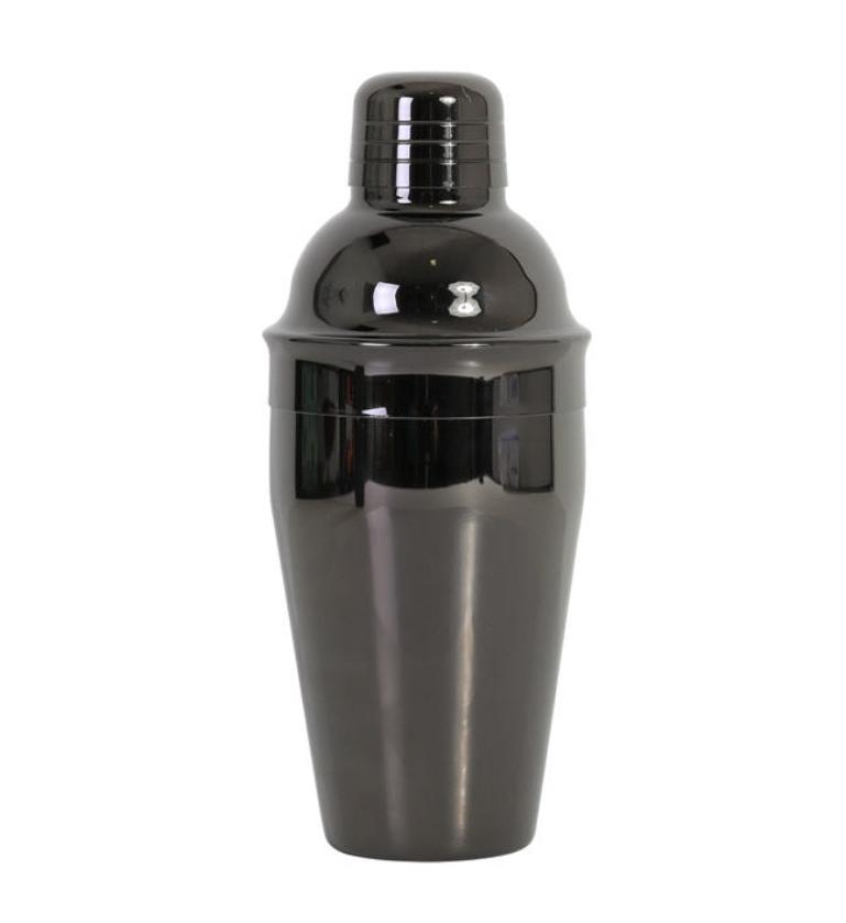 Шейкер 0,45 л. 20 см европейский, черное покрытие Deluxe MGSTEEL Шейкер 0,45 л. 20 см европейский, черное покрытие Deluxe MGSTEEL