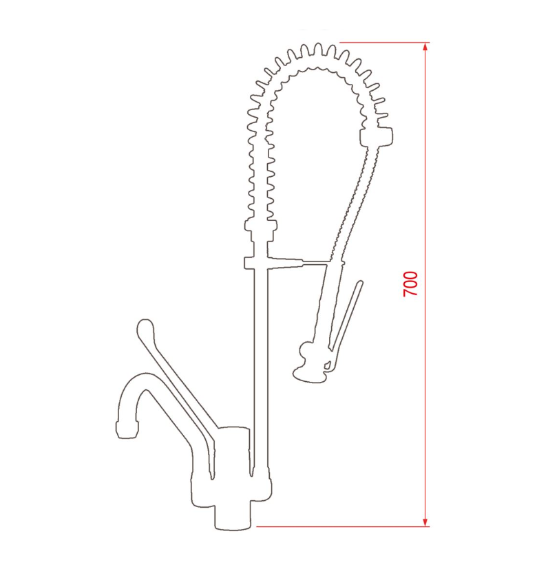 Устройство душирующее SHRINK KL H.70 GREY KLARCO Устройство душирующее SHRINK KL H.70 GREY KLARCO