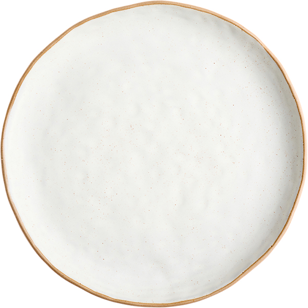 Тарелка с бортом 26см керамика «Грасп» KUNSTWERK Тарелка с бортом 26см керамика «Грасп» KUNSTWERK
