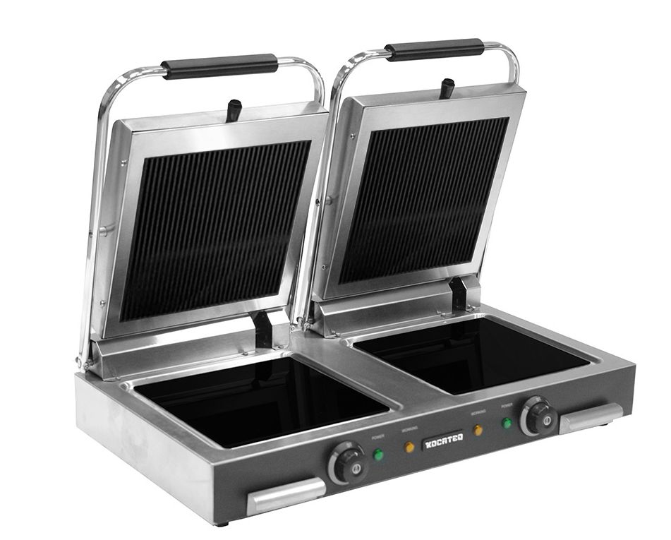 Гриль пресс двухсекционный FC2A KOCATEQ Гриль пресс двухсекционный FC2A KOCATEQ