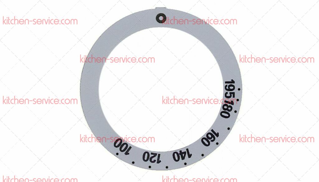 Маркировка регулировочной ручки для KUPPERSBUSCH (100312) Маркировка регулировочной ручки для KUPPERSBUSCH (100312)