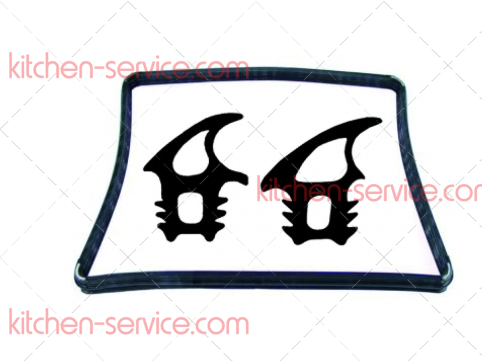 Уплотнитель дверной 670x610 мм для печи (7119222) Уплотнитель дверной 670x610 мм для печи (7119222)