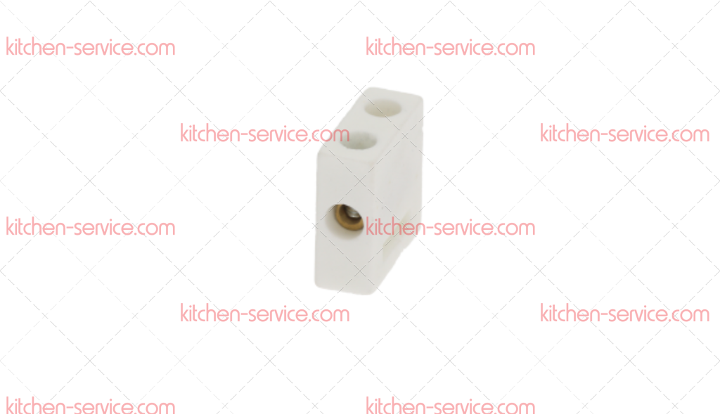 Колодка клеммная керамическая однополюсная для печи (3247008) Колодка клеммная керамическая однополюсная для печи (3247008)