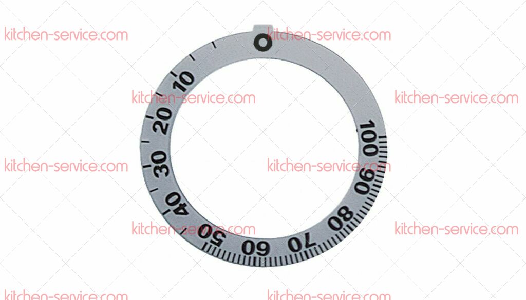 Маркировка регулировочной ручки для KUPPERSBUSCH (100305) Маркировка регулировочной ручки для KUPPERSBUSCH (100305)