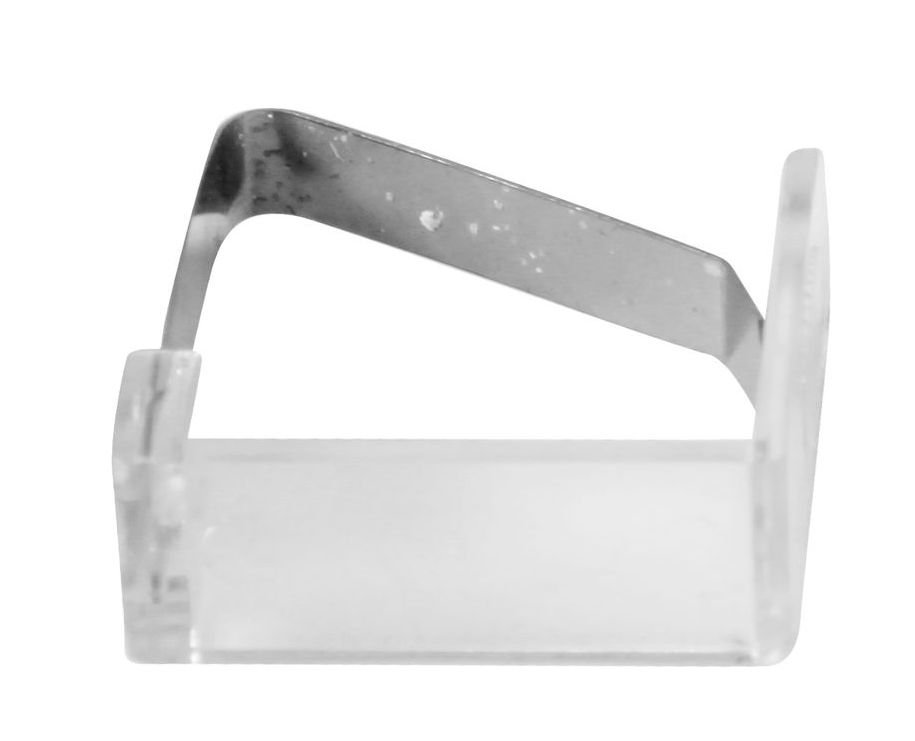 Зажим для скатерти прозрачный, пластина MGprof (1739) Зажим для скатерти прозрачный, пластина MGprof (1739)