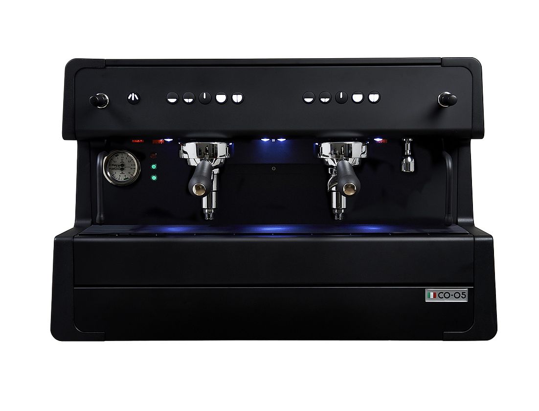 Кофемашина рожковая CO-05 A 2gr TOTAL BLACK CIME Кофемашина рожковая CO-05 A 2gr TOTAL BLACK CIME