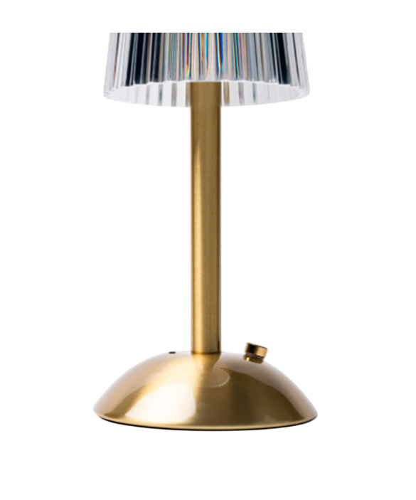 Лампа настольная беспроводная 29,5 см, 3 цвета, золотая LED CRYSTAL MGline Лампа настольная беспроводная 29,5 см, 3 цвета, золотая LED CRYSTAL MGline