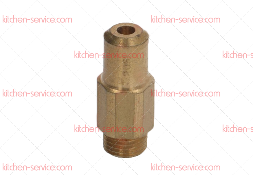 Жиклер газовый 2,05R мм для печи (5091589) Жиклер газовый 2,05R мм для печи (5091589)