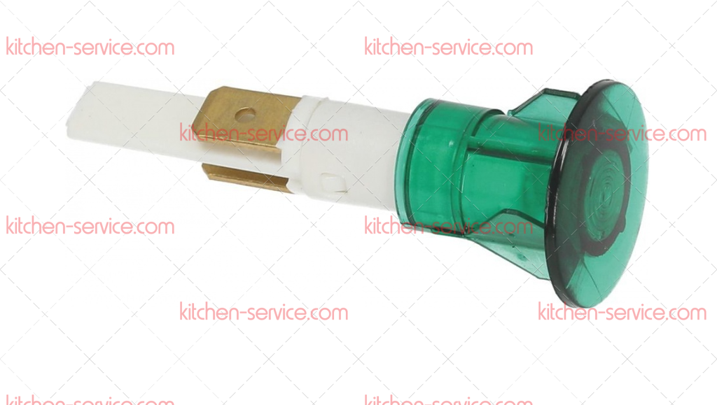 Лампочка индикаторная зеленая для печи (3221691) Лампочка индикаторная зеленая для печи (3221691)