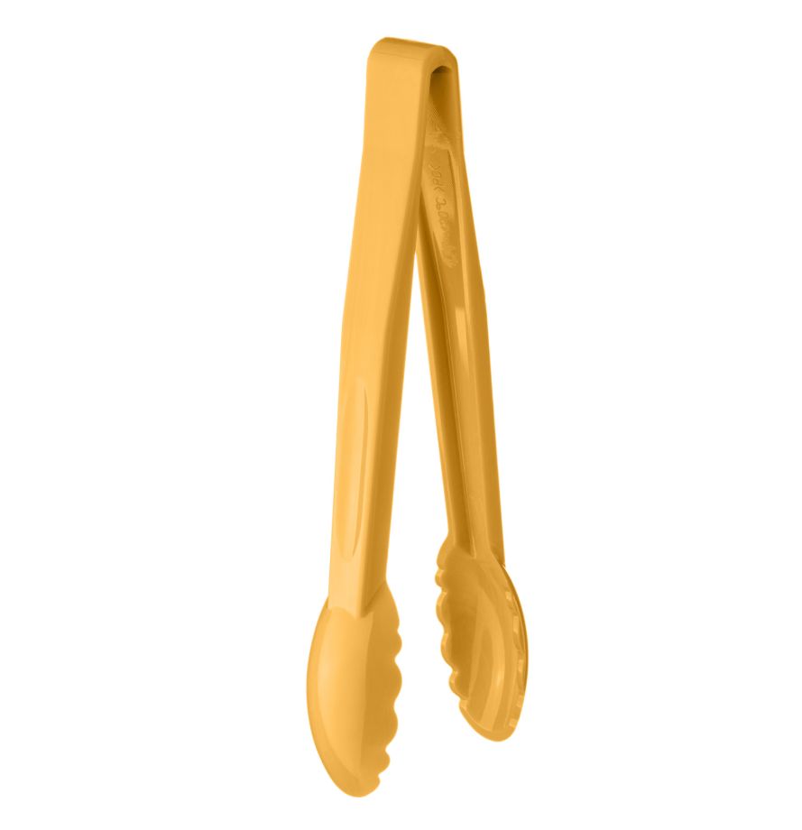 Щипцы универсальные 24 см желтые поликарбонат до +120 C MGprof (1724) Щипцы универсальные 24 см желтые поликарбонат до +120 C MGprof (1724)