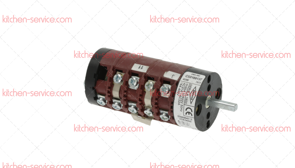 Переключатель селекторный 6-ти позиционный для печи (3057145) Переключатель селекторный 6-ти позиционный для печи (3057145)