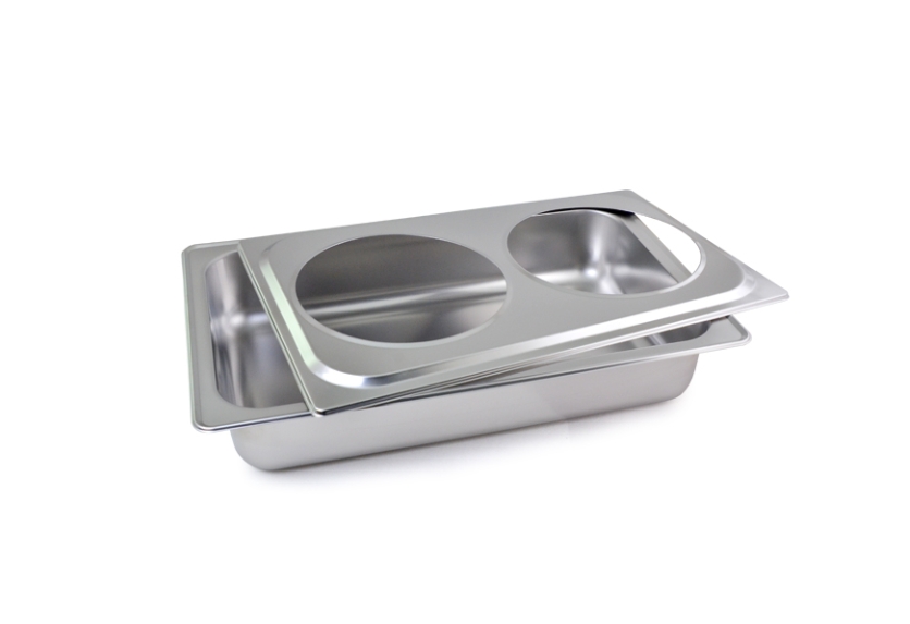 Чафиндиш (мармит) две емкости по 4,5 л для первых блюд MGSTEEL Чафиндиш (мармит) две емкости по 4,5 л для первых блюд MGSTEEL