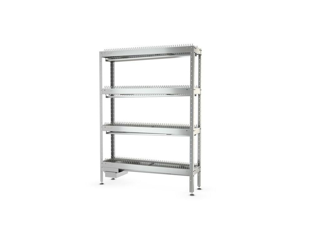 Стеллаж кухонный для тарелок СКТ-С-1200-02-Н ATESY Стеллаж кухонный для тарелок СКТ-С-1200-02-Н ATESY