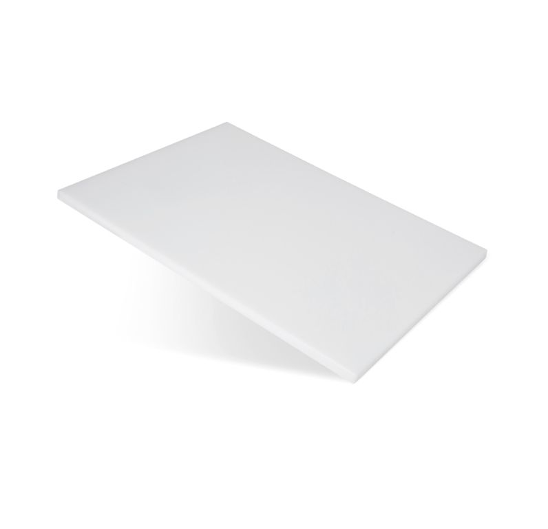 Доска разделочная 600х400х18 мм, полипропилен, белая поверхность шагрень MGprof (1713) Доска разделочная 600х400х18 мм, полипропилен, белая поверхность шагрень MGprof (1713)