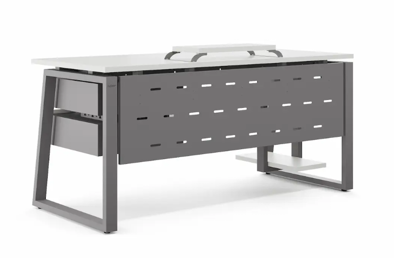 Стол офисный TS1 КОБОР 80/60 aluminum/premium Стол офисный TS1 КОБОР 80/60 aluminum/premium