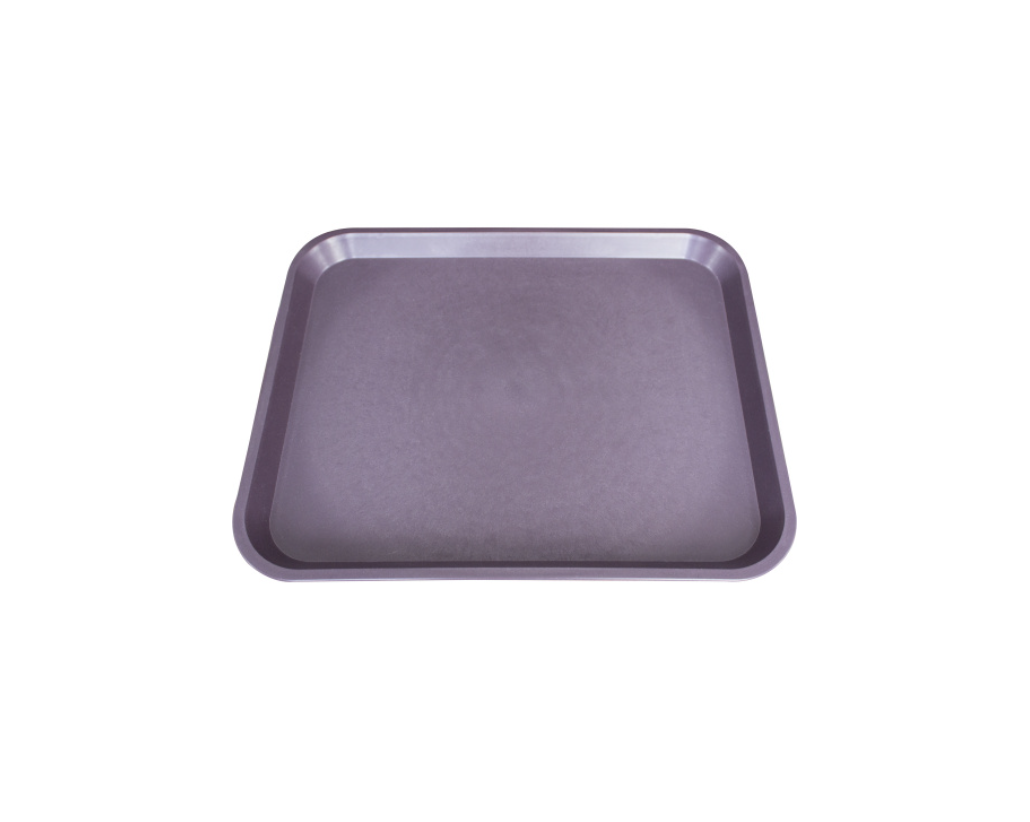 Поднос пластиковый прямоугольный 435х345х20 мм темно-фиолетовый ROAL Поднос пластиковый прямоугольный 435х345х20 мм темно-фиолетовый ROAL