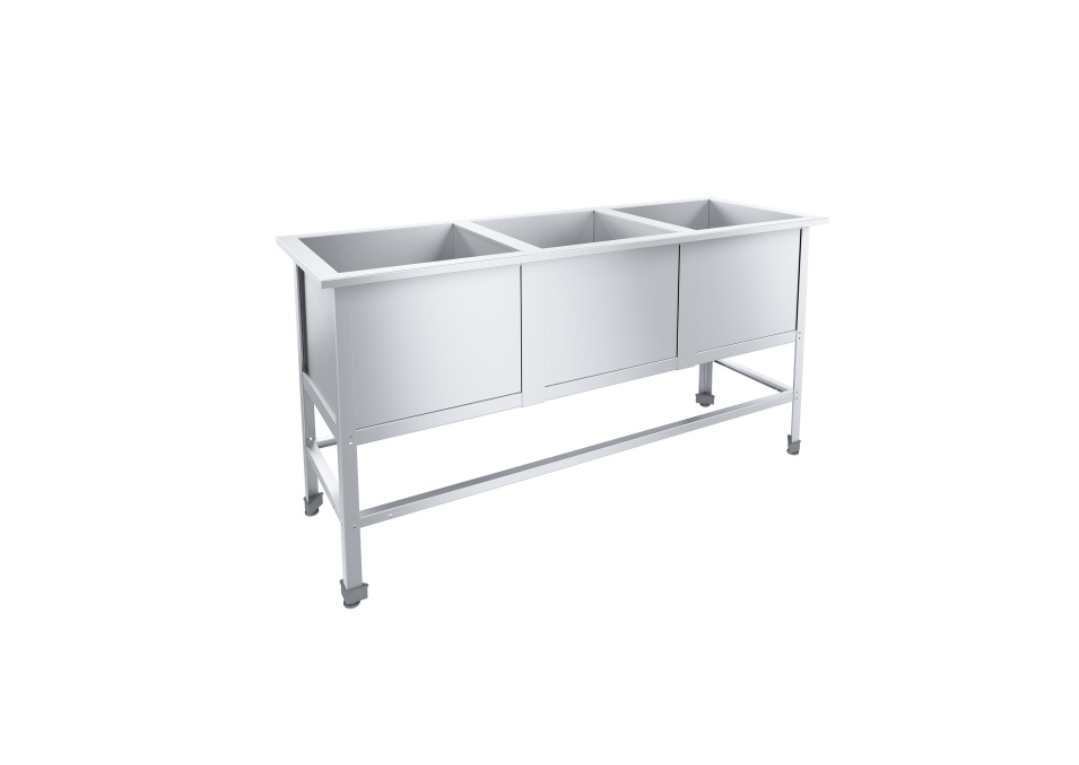 Ванна моечная 3 секции Эконом НК ВМО3-530ЭНК-М ПИЩЕВЫЕ ТЕХНОЛОГИИ Ванна моечная 3 секции Эконом НК ВМО3-530ЭНК-М ПИЩЕВЫЕ ТЕХНОЛОГИИ