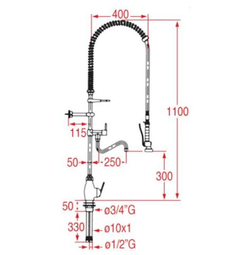 Набор предварительной мойки с одним отверстием LCL STYL KLARCO (3E.2940.59.79) Набор предварительной мойки с одним отверстием LCL STYL KLARCO (3E.2940.59.79)