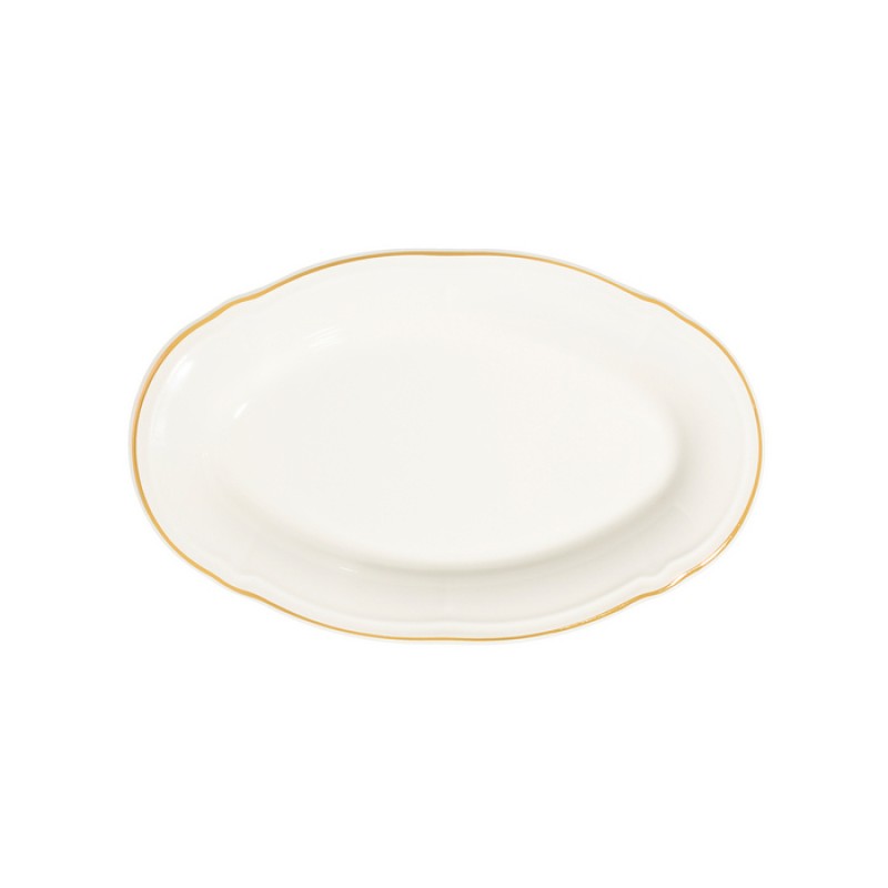 Блюдо овальное 32см Gold Fulya PORSER Блюдо овальное 32см Gold Fulya PORSER