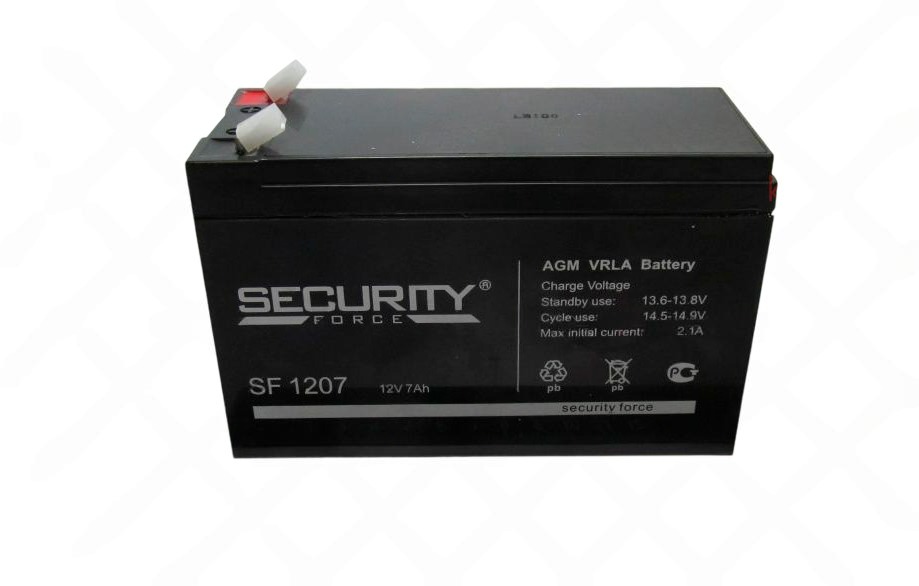 Аккумулятор SECURITY FORSE SF1207 (THD) CAS Аккумулятор SECURITY FORSE SF1207 (THD) CAS