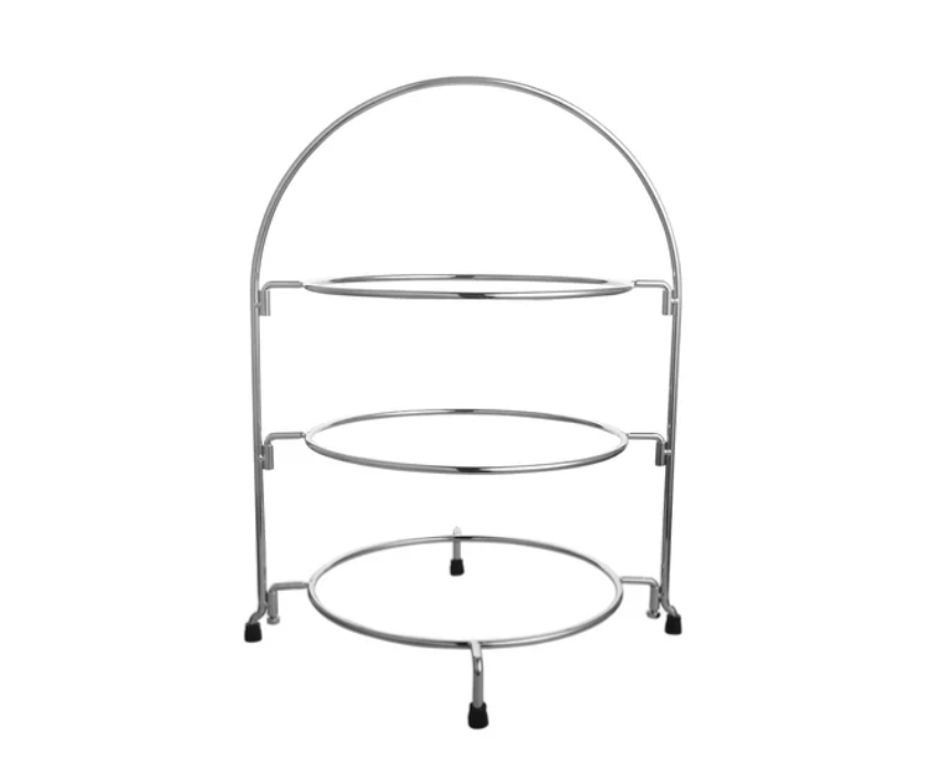 Подставка фуршетная этажерка 3 яруса для подачи 31,8х24х41,8 см SUNNEX (MWRCKS24-CX) Подставка фуршетная этажерка 3 яруса для подачи 31,8х24х41,8 см SUNNEX (MWRCKS24-CX)