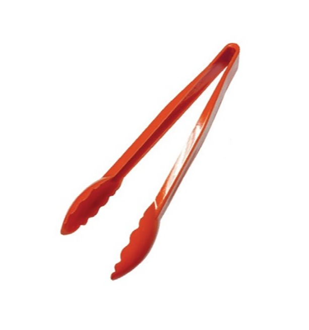 Щипцы универсальные 24 см, красные, поликарбонат MGprof (1724) Щипцы универсальные 24 см, красные, поликарбонат MGprof (1724)