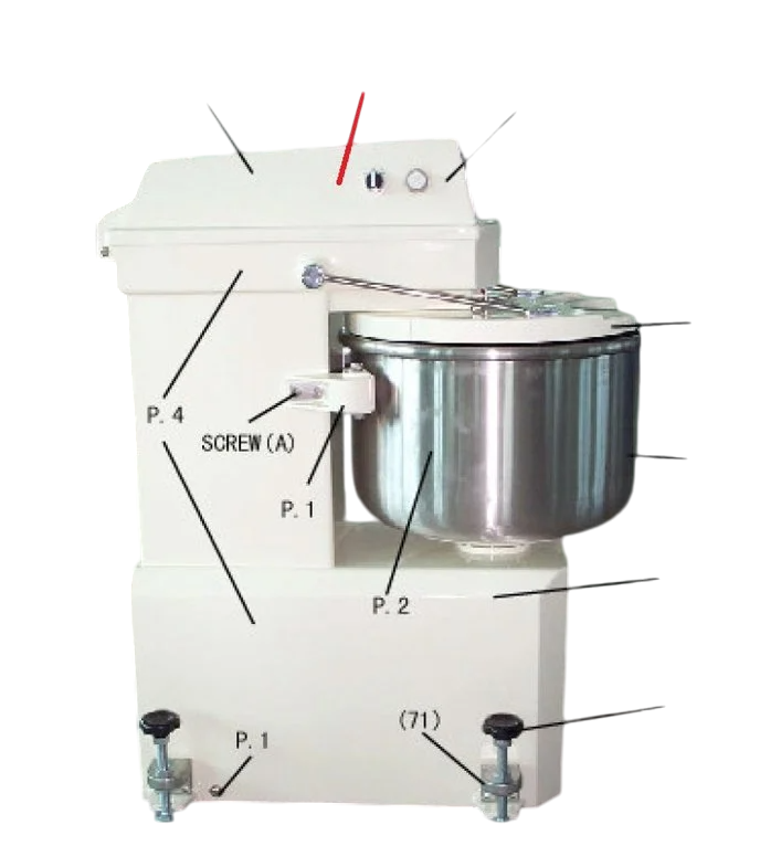 Крышка верхняя #69 с синей рамкой для тестомеса SМ 25 SINMAG (M444-060) Крышка верхняя #69 с синей рамкой для тестомеса SМ 25 SINMAG (M444-060)