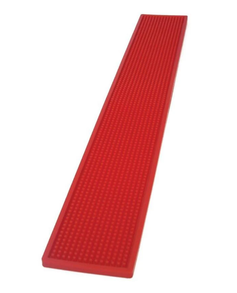 Коврик барный 70х10 см красный THE BARS Коврик барный 70х10 см красный THE BARS