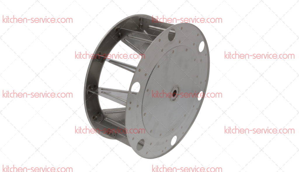 Крыльчатка вентилятора 365 мм для печи (3240714) Крыльчатка вентилятора 365 мм для печи (3240714)