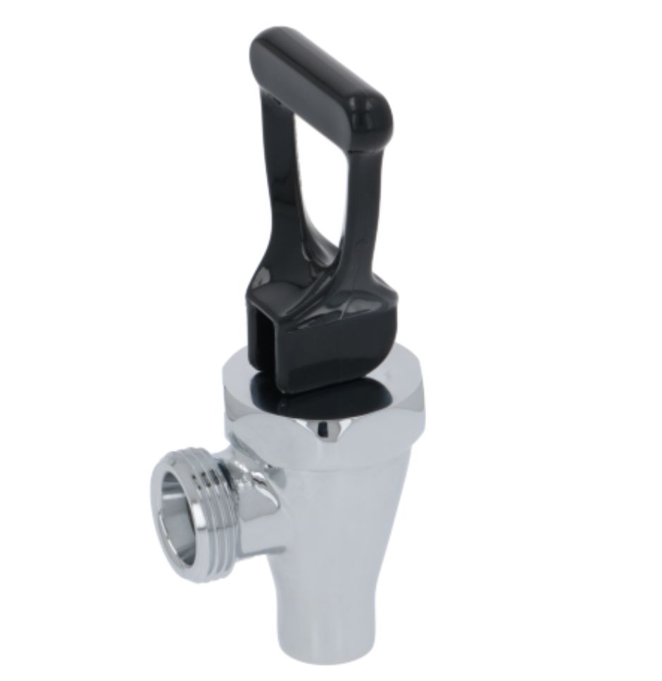 Кран резьба M26x1,75 чёрный/хром горячая вода MARCO (2100275) Кран резьба M26x1,75 чёрный/хром горячая вода MARCO (2100275)