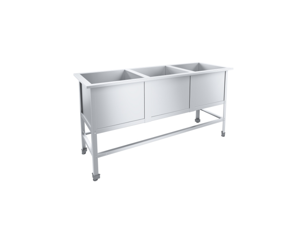 Ванна моечная 3 секции Стандарт НК ВМО3-430СНК-М ПИЩЕВЫЕ ТЕХНОЛОГИИ Ванна моечная 3 секции Стандарт НК ВМО3-430СНК-М ПИЩЕВЫЕ ТЕХНОЛОГИИ